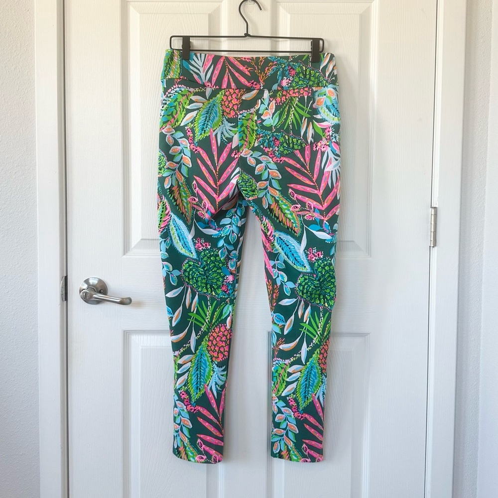 Lilly Pulitzer Corso Sunshine Jungle 28" Women's Golf Pants - Picture 5 of 9
